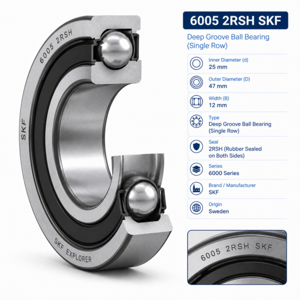 بلبرینگ 60052RSH SKF
